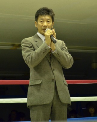 小坂裕巳会長（ボクシングニュース）