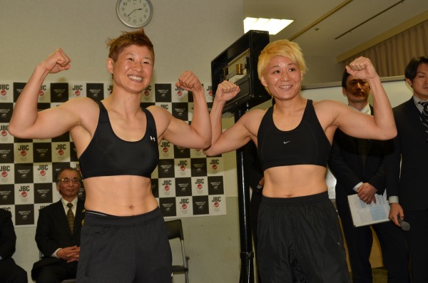 山口直子藤岡奈穂子（ボクシングニュース）