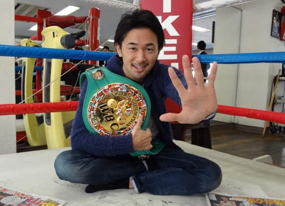 山中慎介一夜明け（ボクシングニュース）