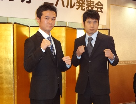 LF 木村悠と堀川謙一(ボクシングニュース)