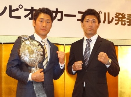 M 中川大資と柴田明雄(ボクシングニュース)