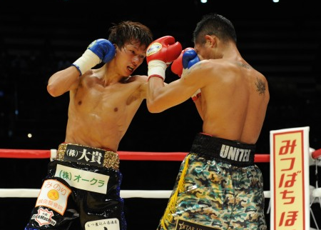 再起した元日本王者田口（ボクシングニュース）