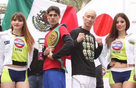 MexJap_01 松田&ツナミ、メキシコで番狂わせ目指す(ボクシングニュース)