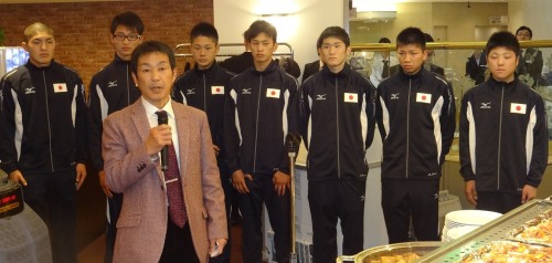 タイのアジア・ユース大会出場7選手の壮行会（ボクシングニュース）