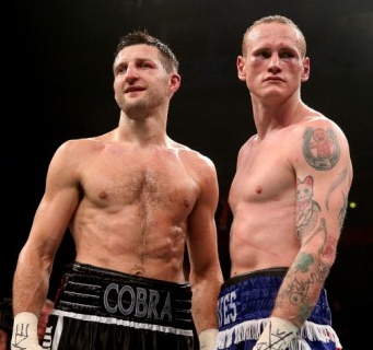 フロッチとグローブス、8万人規模会場で再戦（ボクシングニュース）