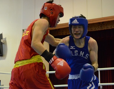 F.B.森坂嵐B-畠山稜也R.DSC_2065●tr 森坂にJOC杯、高校選抜大会(ボクシングニュース)