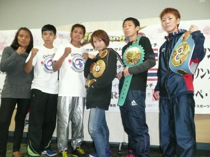 女子トリプル世界戦あすゴング（ボクシングニュース）