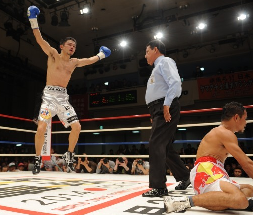 kono5 河野がデンカオセーンを8回KO(ボクシングニュース)