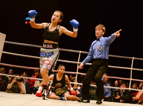 好川奈々がOPBF女子タイトル獲得（ボクシングニュース）