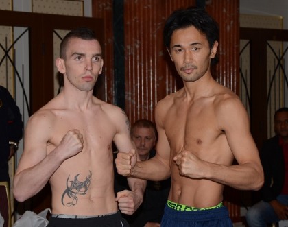 ダブル世界戦4選手が計量クリア（ボクシングニュース）