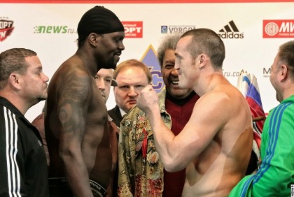 Moscow 2_01 レベデフvsジョーンズ明日再戦(ボクシングニュース)