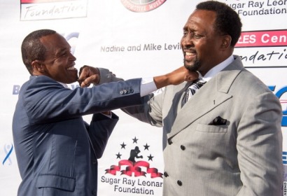 Charity 9_01 レナード、ハーンズ、デラホーヤが共演(ボクシングニュース)