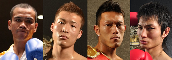 dangan 8.2ダイナミックで金子vsエスピノ、赤穂vs芹江(ボクシングニュース)