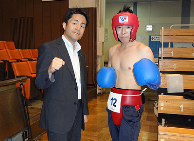 kashino1 会計士ボクサー柏野がプロテスト受験(ボクシングニュース)