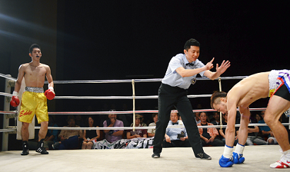 yamamoto 西日本新人王準決勝(ボクシングニュース)