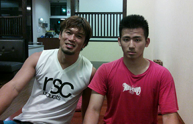 ishida 石田が熊本キャンプ(ボクシングニュース)