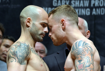 マルティネスvsフランプトン、計量ヒートアップ（ボクシングニュース）