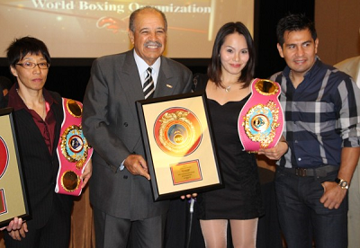 WBO バレラ特別表彰、女子の池山と池原も(ボクシングニュース)