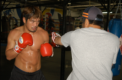 ishida 石田順裕が恒例のロサンゼルス合宿(ボクシングニュース)