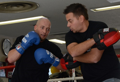 nick 村田諒太の相手ニックロウが公開練習(ボクシングニュース)