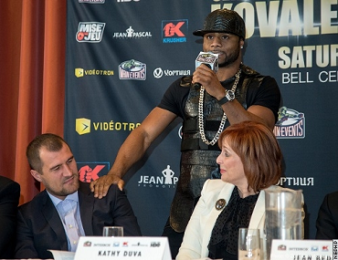 LH コバレフ、パスカル記者会見(ボクシングニュース)