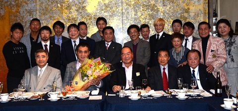 takehara 竹原慎二さん快気祝いに新旧王者集結(ボクシングニュース)