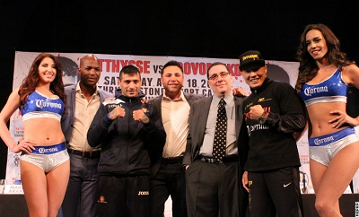 NY マティセーvsプロボドニコフ最終会見(ボクシングニュース)