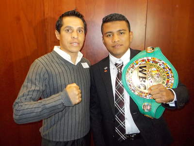 WBCF ロマゴンvsソーサ、メキシコシティでプレゼン(ボクシングニュース)