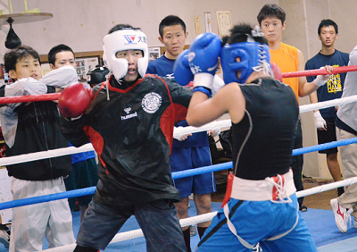 godo 大商大と関大が合同スパー(ボクシングニュース)