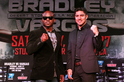 bradley ブラッドリーvsバルガス、WBOウェルター級王座決定戦(ボクシングニュース)