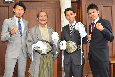 woz 大森、徳永に京都市プロスポーツ特別賞(ボクシングニュース)