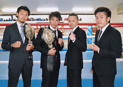 woz 京都ダブル日本タイトルマッチ記者会見(ボクシングニュース)