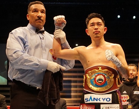 井岡一翔が12回判定勝ち 曲者シントロン攻略でv1 Boxing News ボクシングニュース