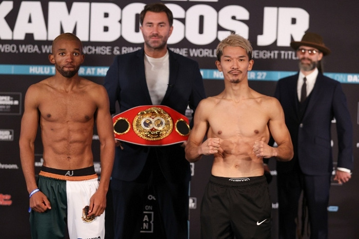 Ogawa, Fuzile clear weigh-ins for vacant IBF super featherweight 