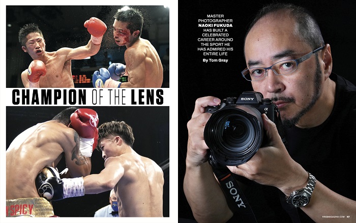 米リング誌12月号は日本特集号――井上尚弥＆中谷潤人が表紙、福田直樹