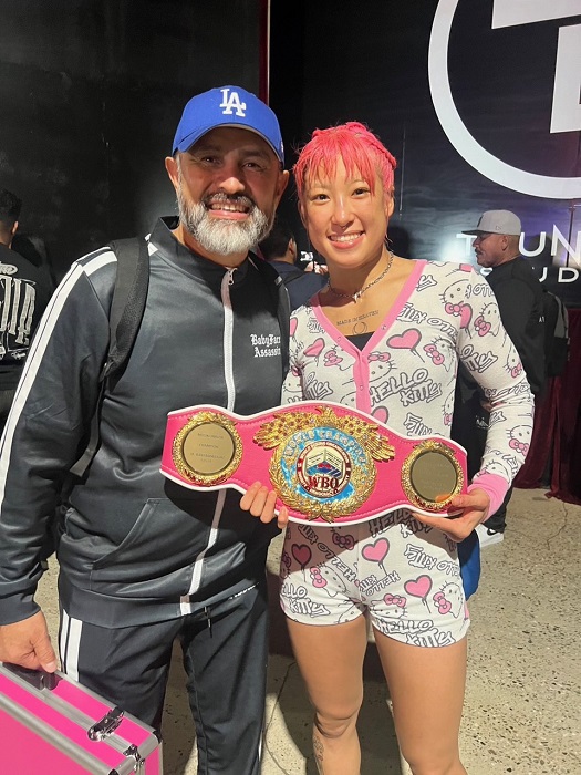 晝田瑞希、ガジャルドに完封勝利 米国で今年4連勝 WBO女子S・フライ級